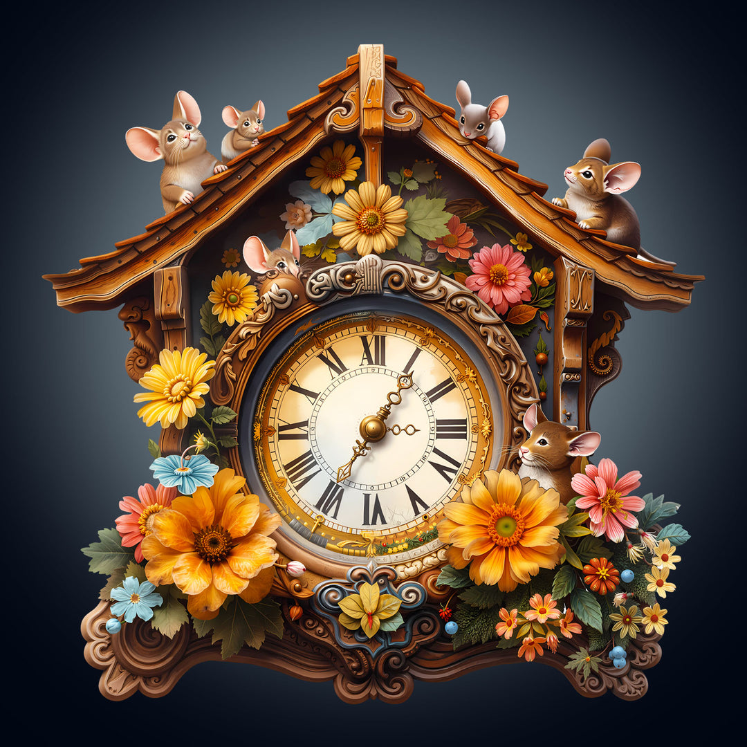 Nature’s Clockwork Wooden Jigsaw Puzzle