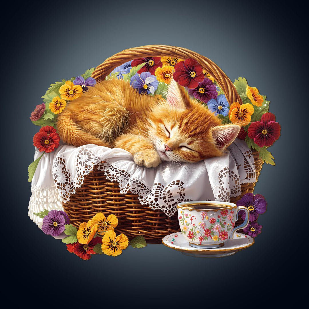 Cat’s Rest Wooden Jigsaw Puzzle