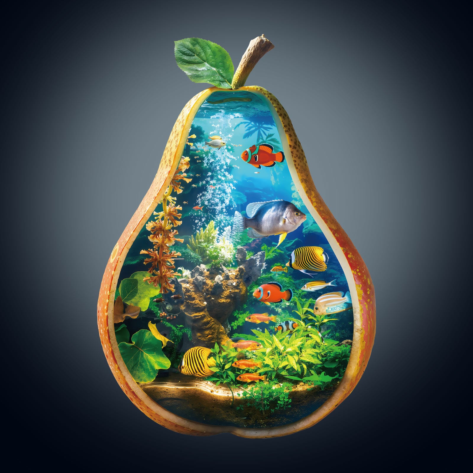 Ocean Inside Wooden Jigsaw Puzzle