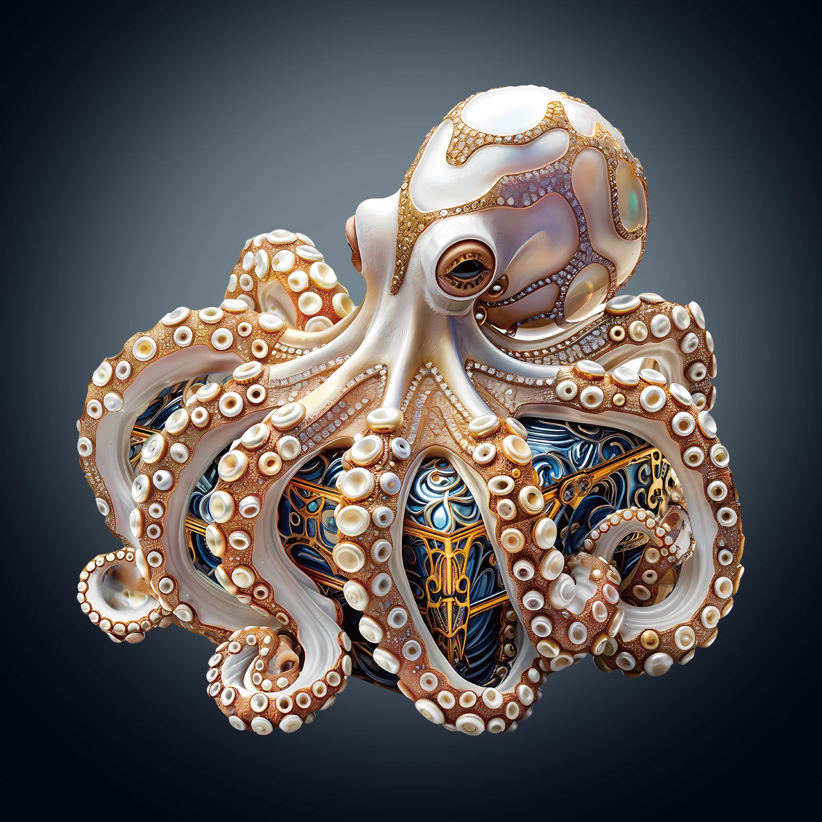Tentacle Master Wooden Jigsaw Puzzle
