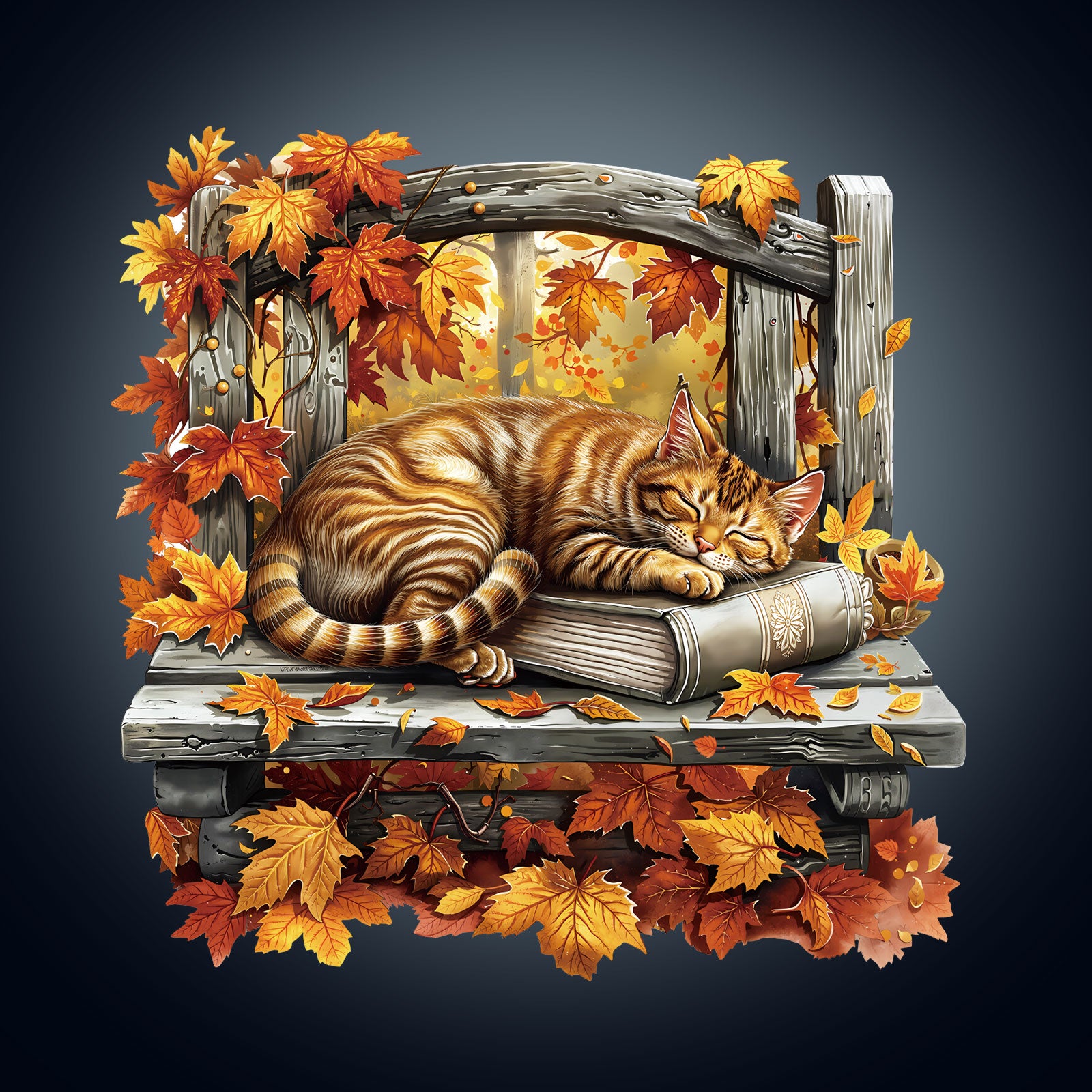 Resting Cat Wooden Jigsaw Puzzle