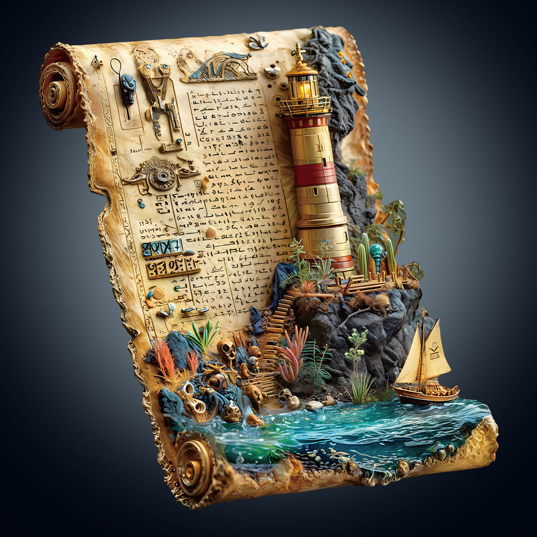 Lighthouse Tale Wooden Jigsaw Puzzle