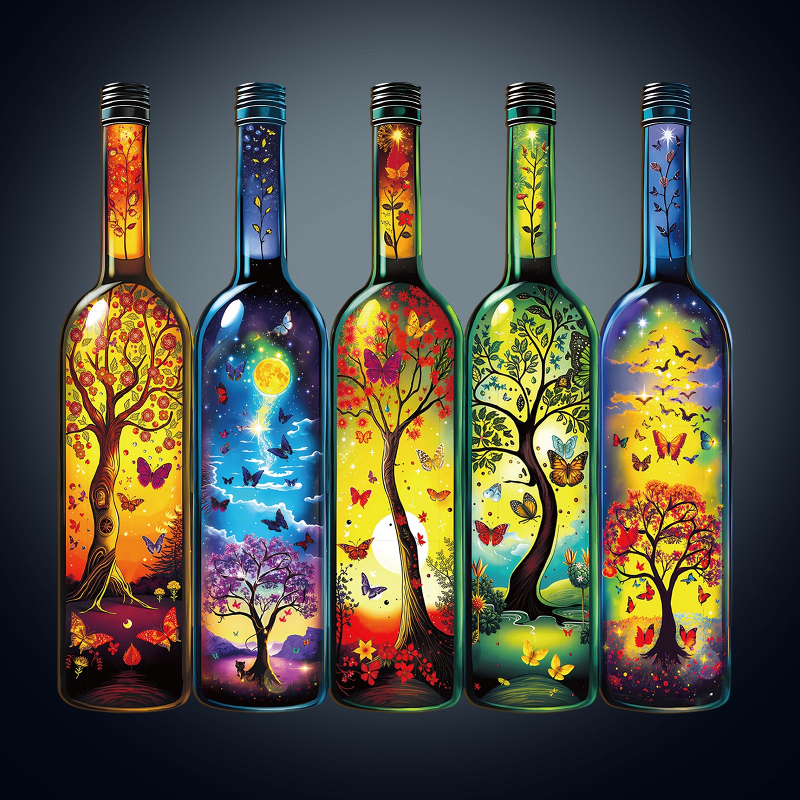 Bottle of Life Wooden Jigsaw Puzzle