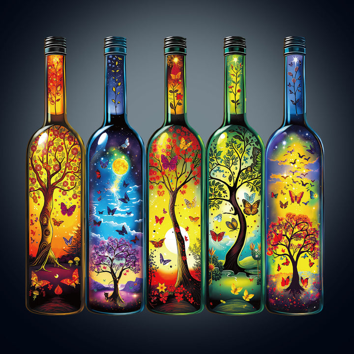 Bottle of Life Wooden Jigsaw Puzzle
