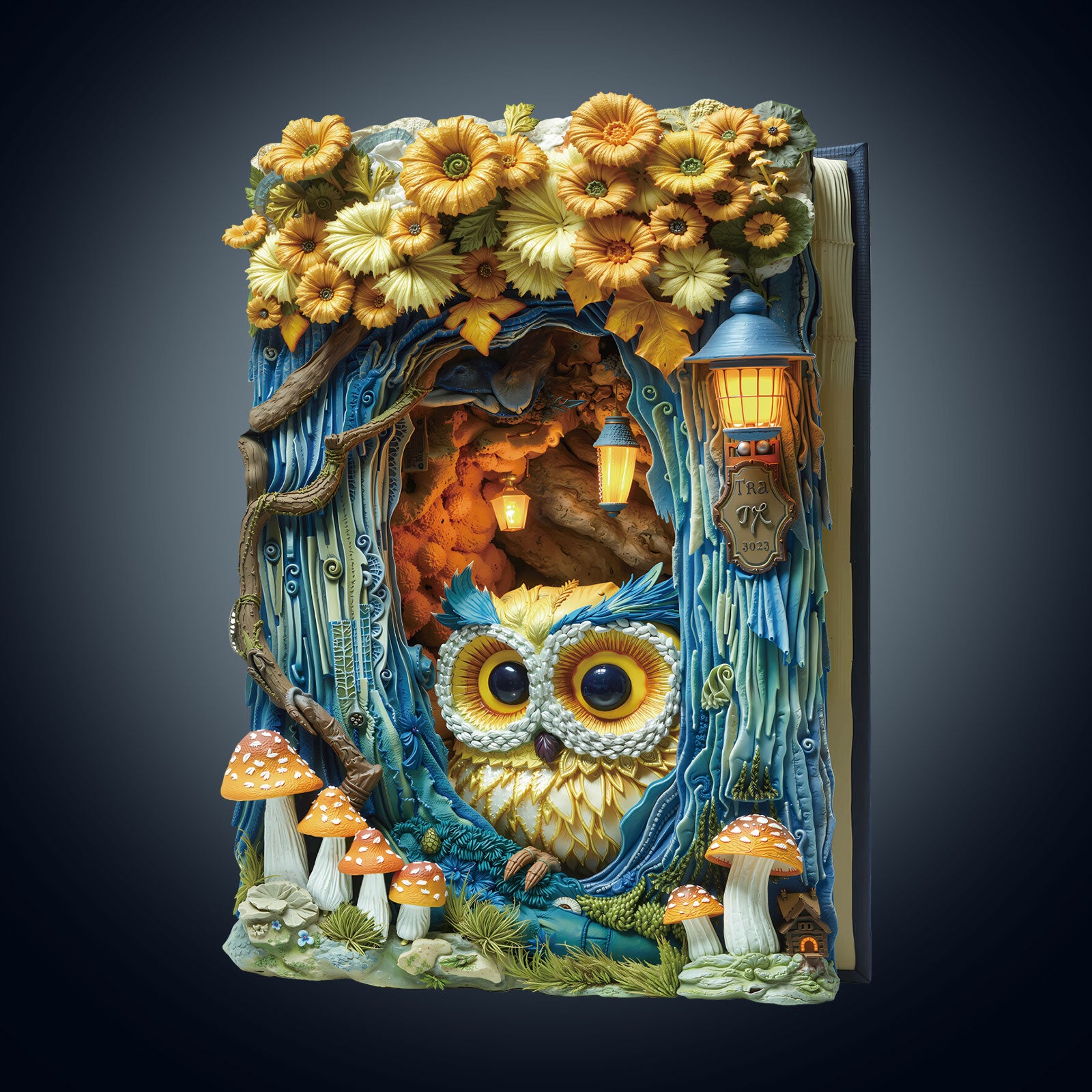 Puzzle en bois Hibou sous la lumière