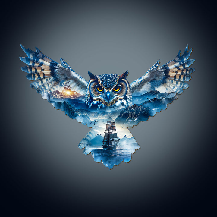 Bluewing Voyage Wooden Jigsaw Puzzle