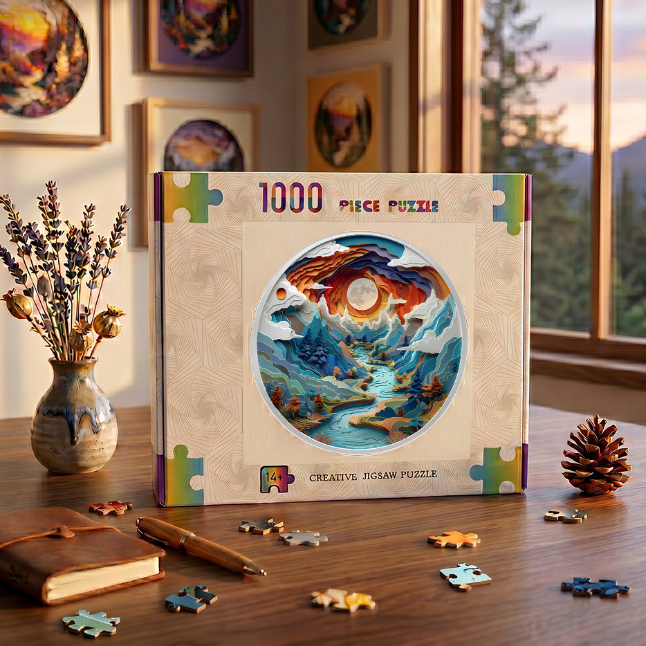 Inside The Cave-3 1000 Piece Puzzle