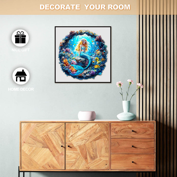 3D Mermaid Wooden Jigsaw Puzzle