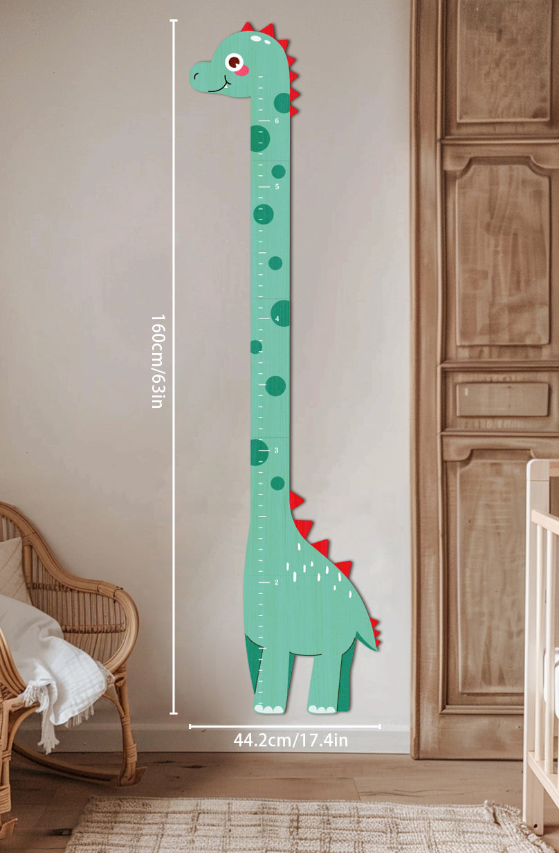 Personalized Wooden Dinosaur Growth Chart Ruler Clearance Sale