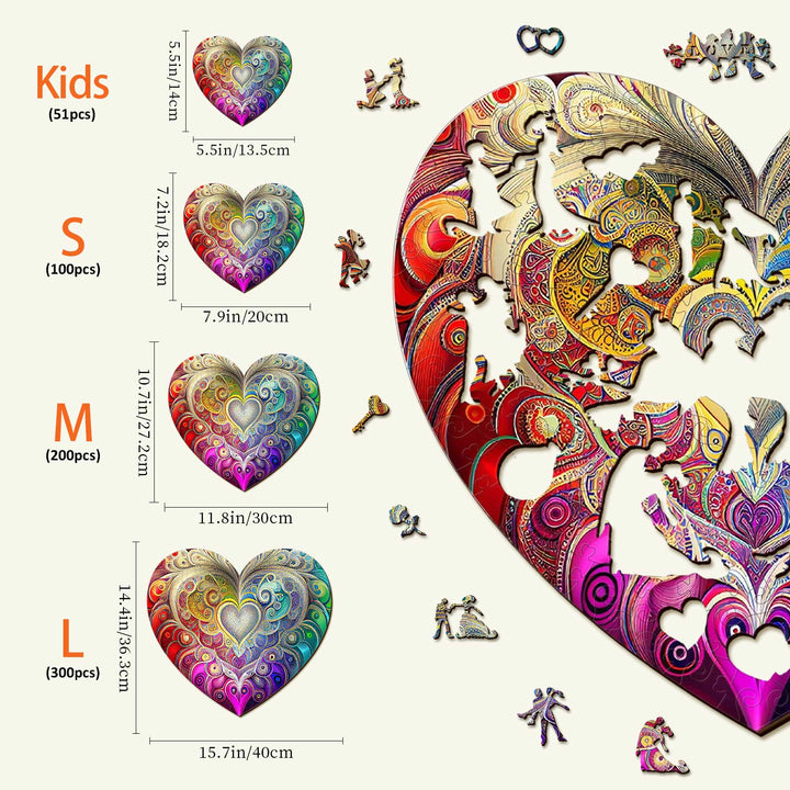 Brave Heart 1 Puzzle en Bois