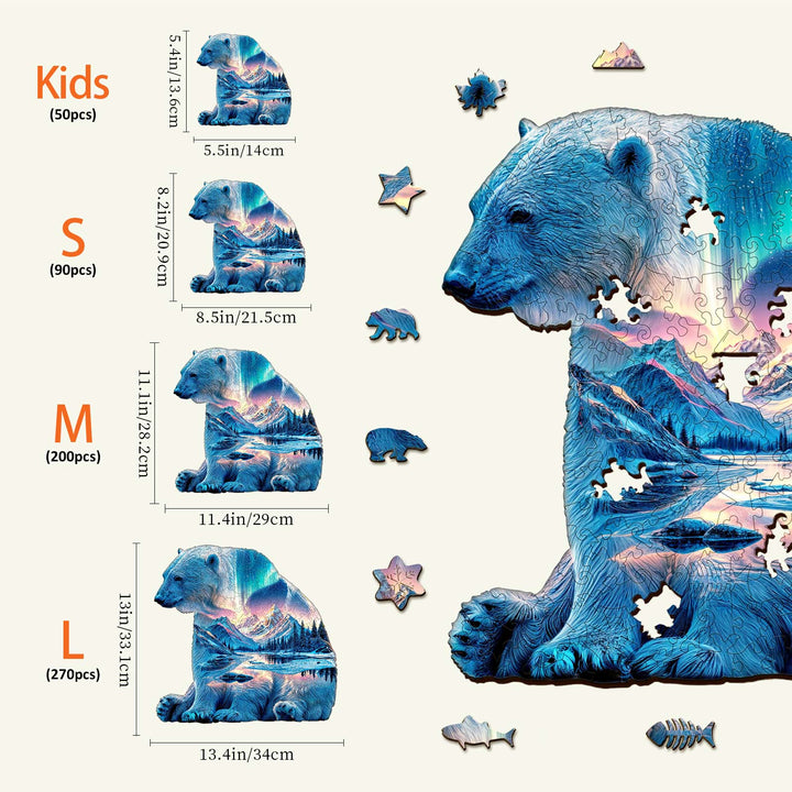 Frozen Dreams Wooden Jigsaw Puzzle