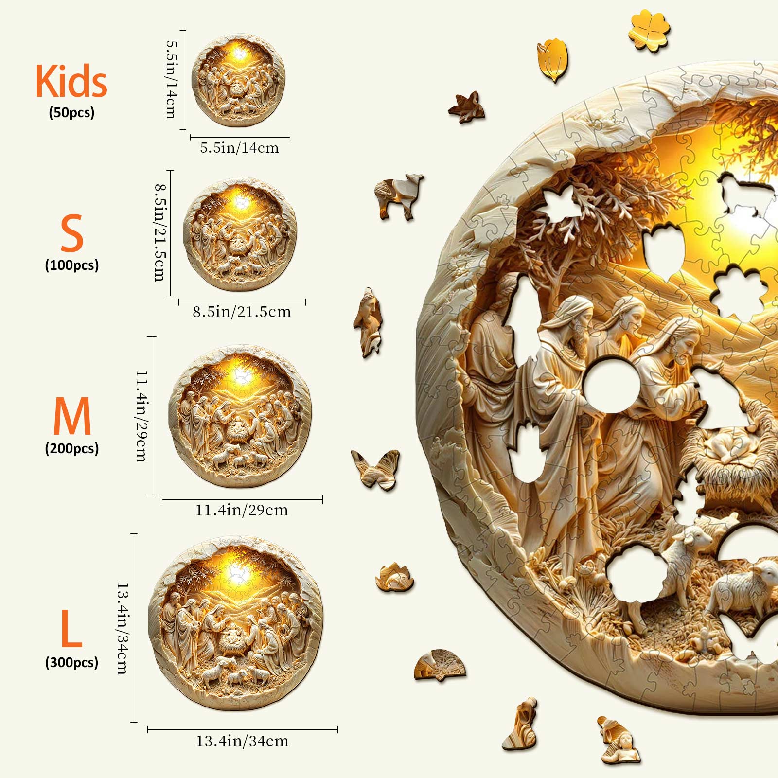 Rompecabezas de madera del Salvador