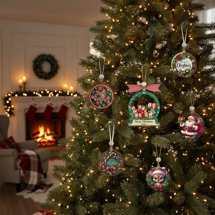 Christmas Rocking Pendant Gift-Snow Man