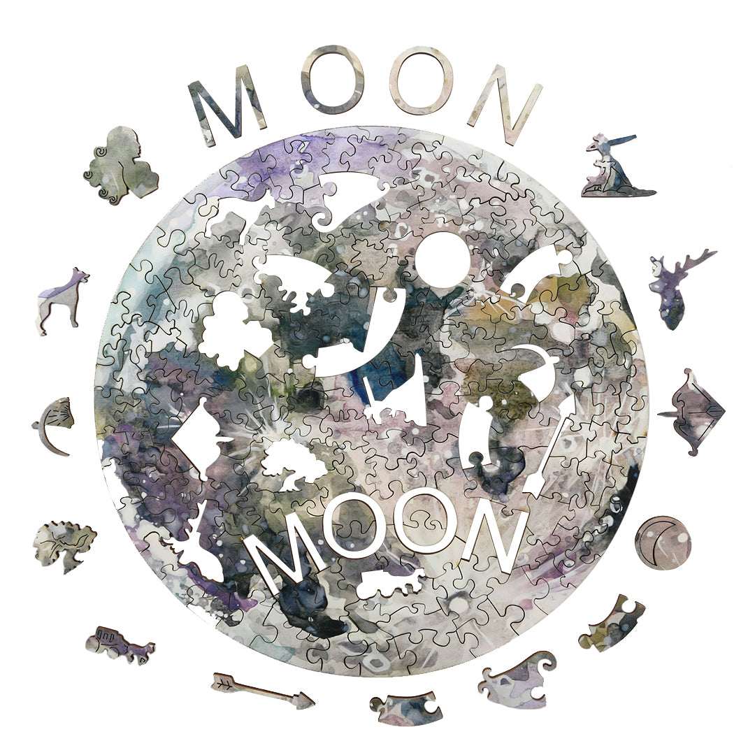Space Planet Wooden Jigsaw Puzzle