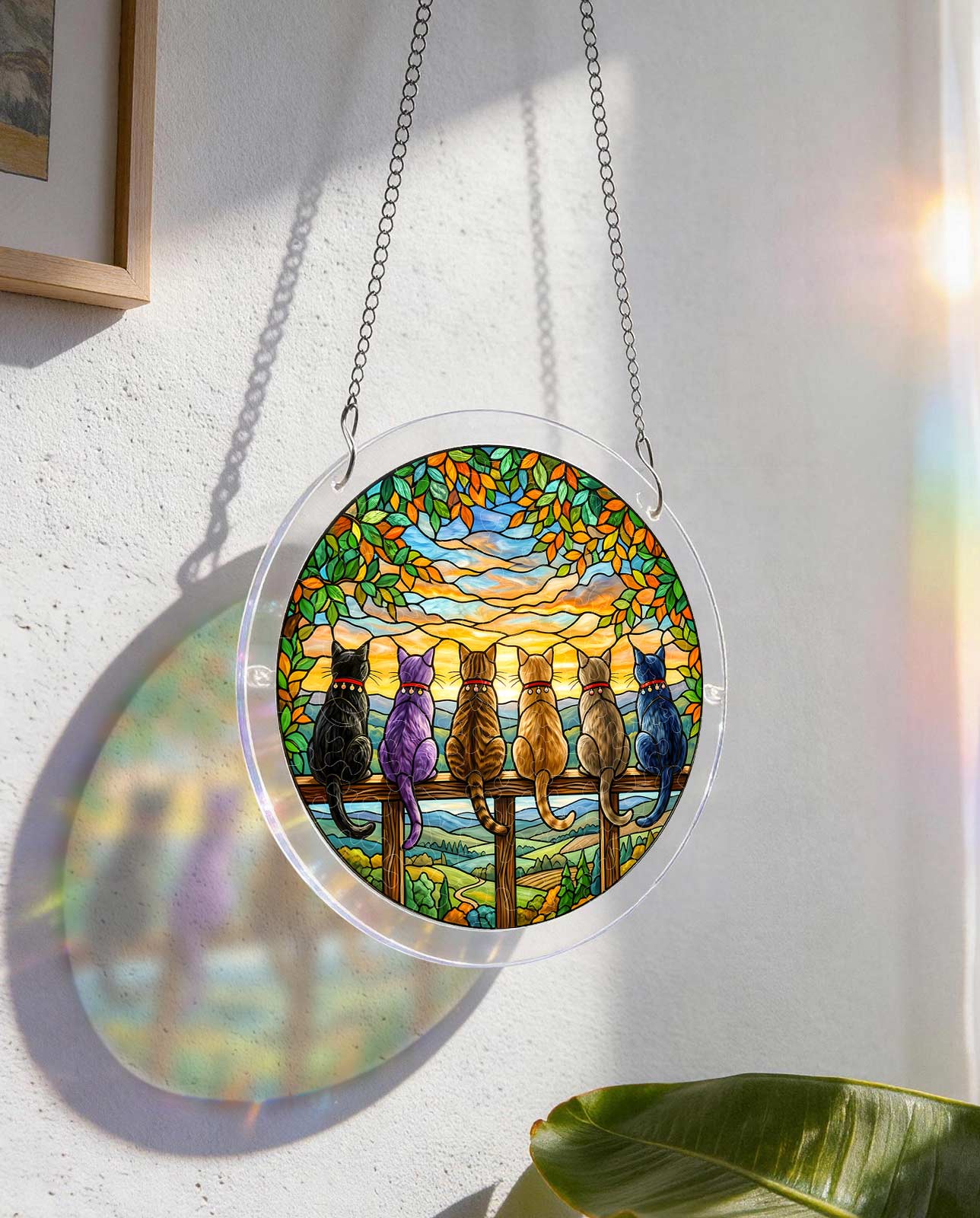 Attrape-soleil puzzle en acrylique - Veilleurs de l’horizon