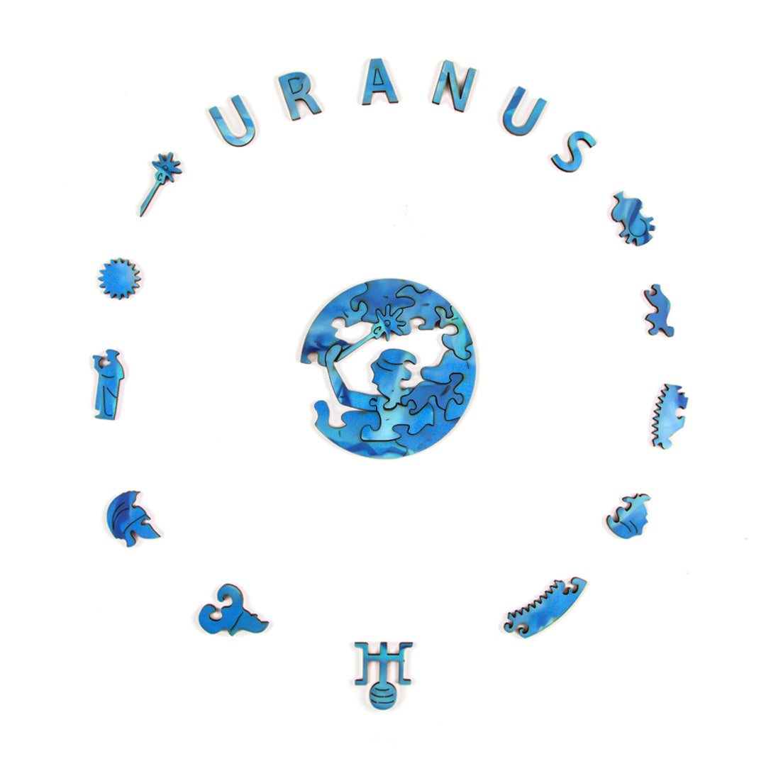 Space Planet Wooden Jigsaw Puzzle