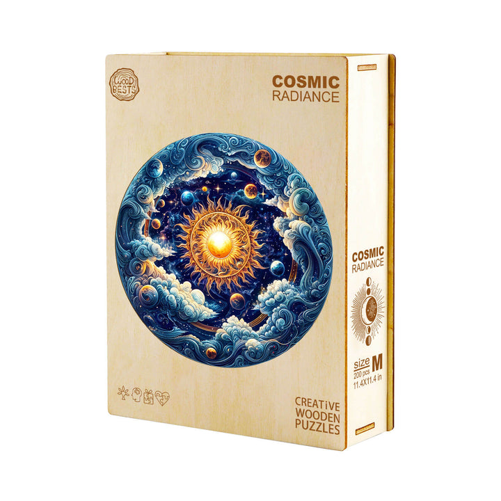 Cosmic Radiance  Wooden Jigsaw Puzzle