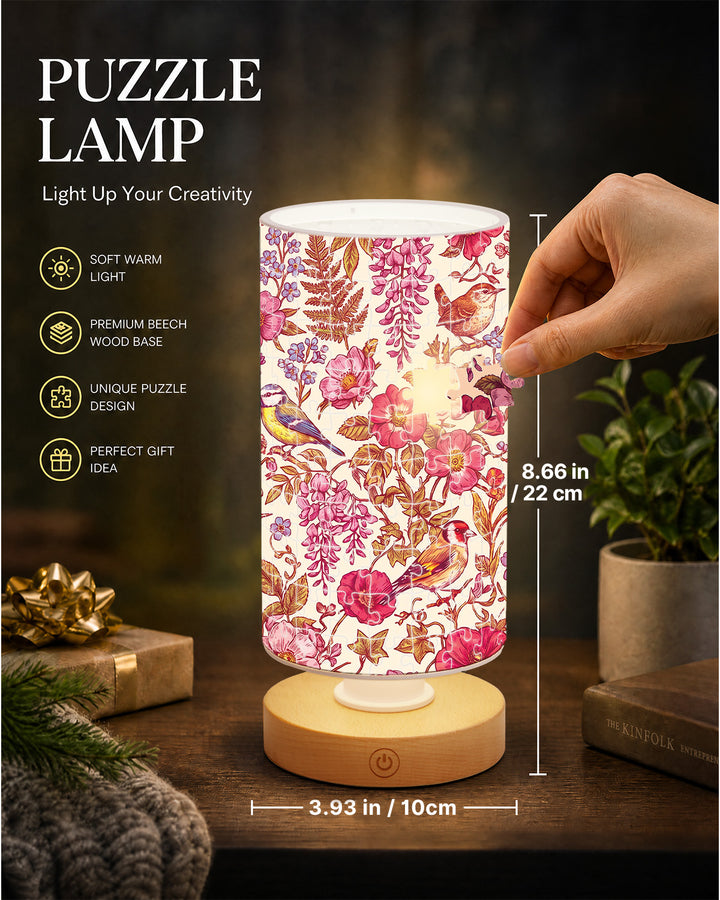 DIY Dimmable Acrylic Puzzle Lamp -Secret Garden Whispers