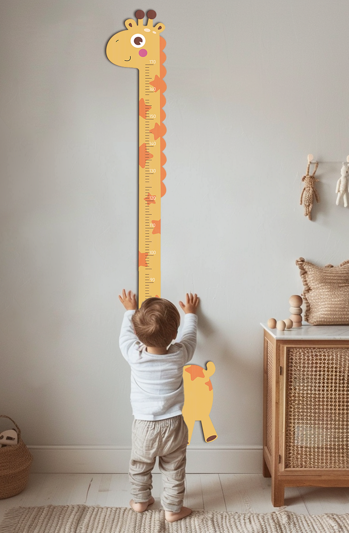 Personalized Wooden Giraffe Growth Chart Ruler Clearance Sale
