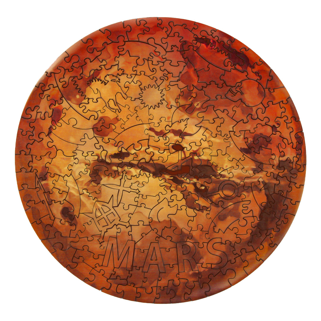 Space Planet Wooden Jigsaw Puzzle
