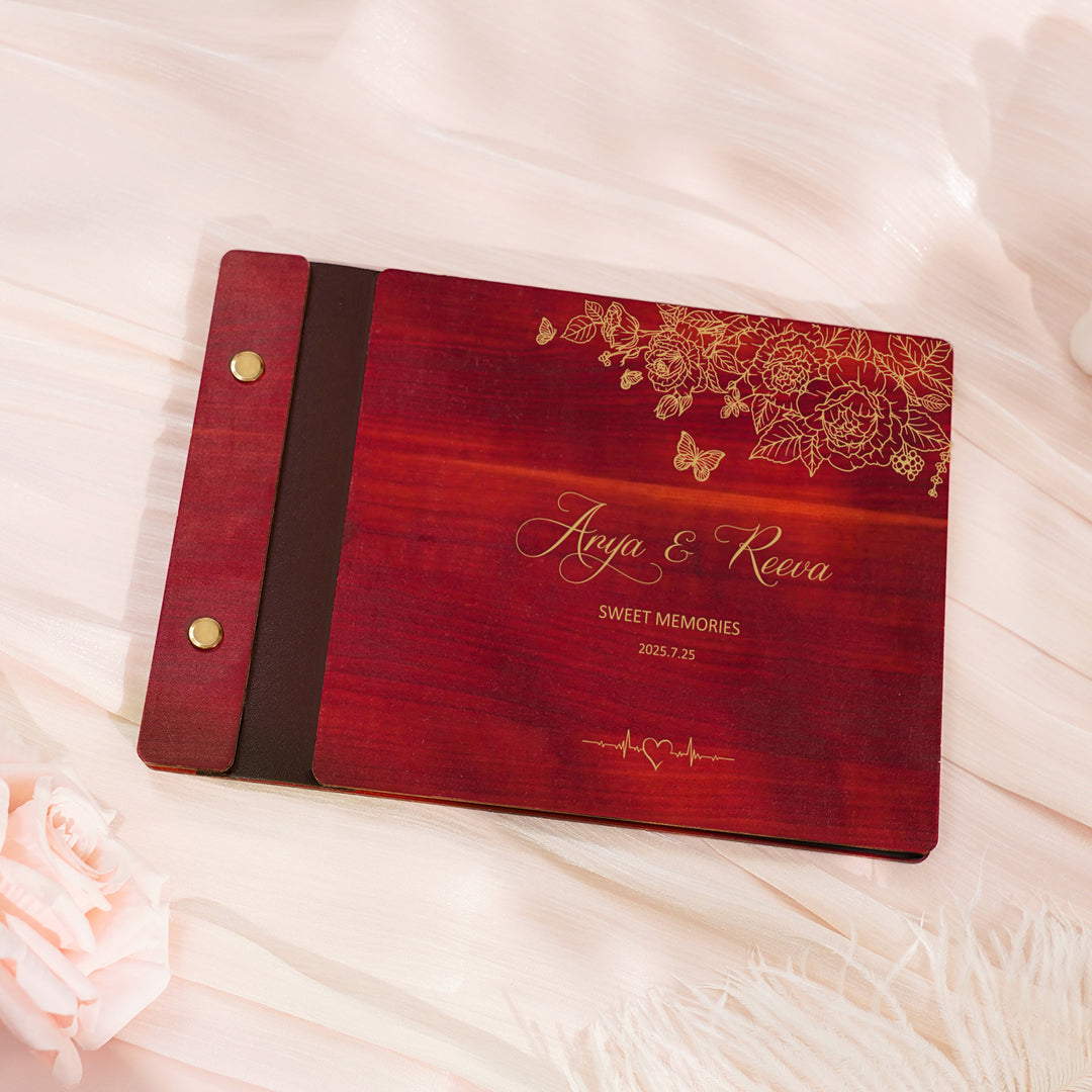 Personalized Photo Album - Wedding Gift Ideas for couple
