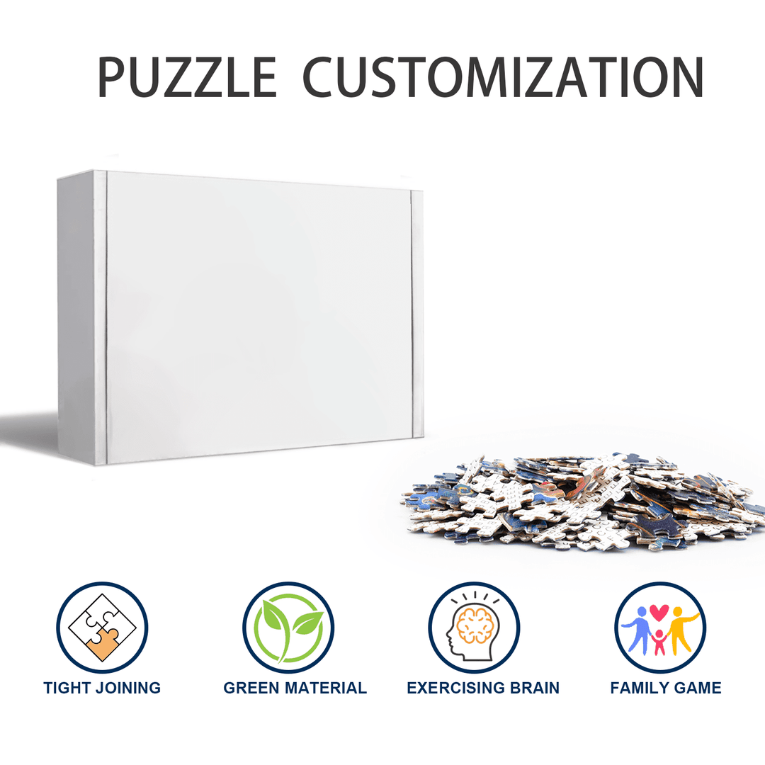 Puzzle photo personnalisé pour animaux de compagnie de 500/1 000 pièces