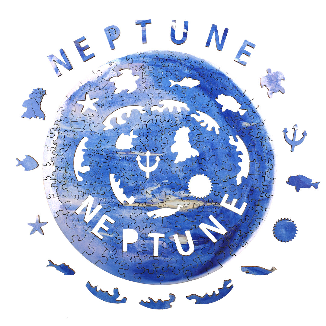 Space Planet Wooden Jigsaw Puzzle