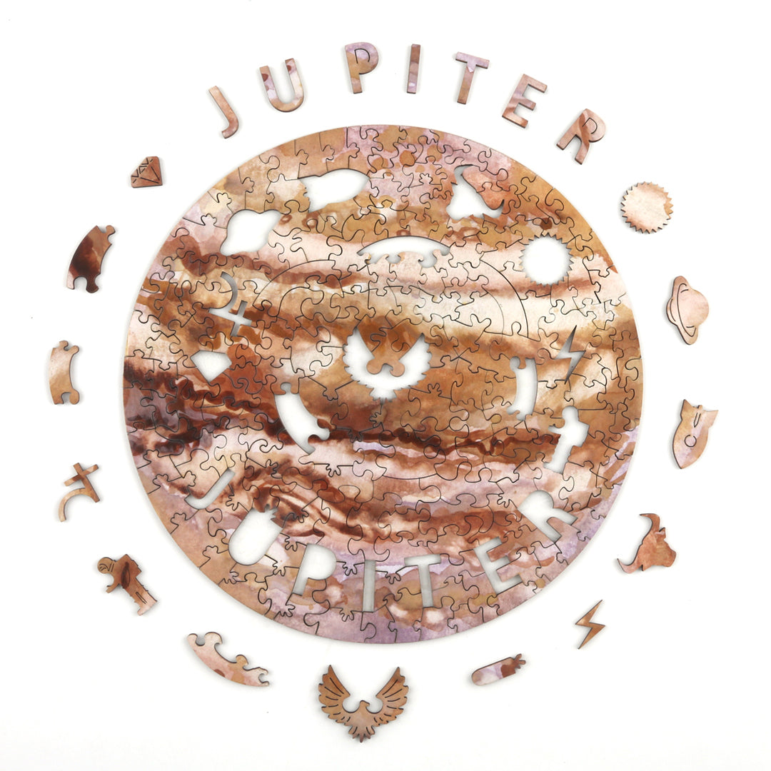 Space Planet Wooden Jigsaw Puzzle