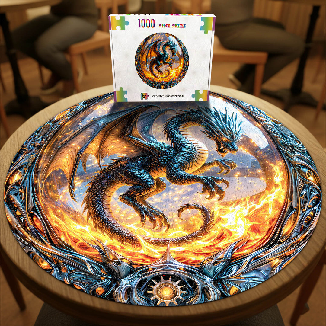 Dragonfire Orb 1000 Piece Puzzle