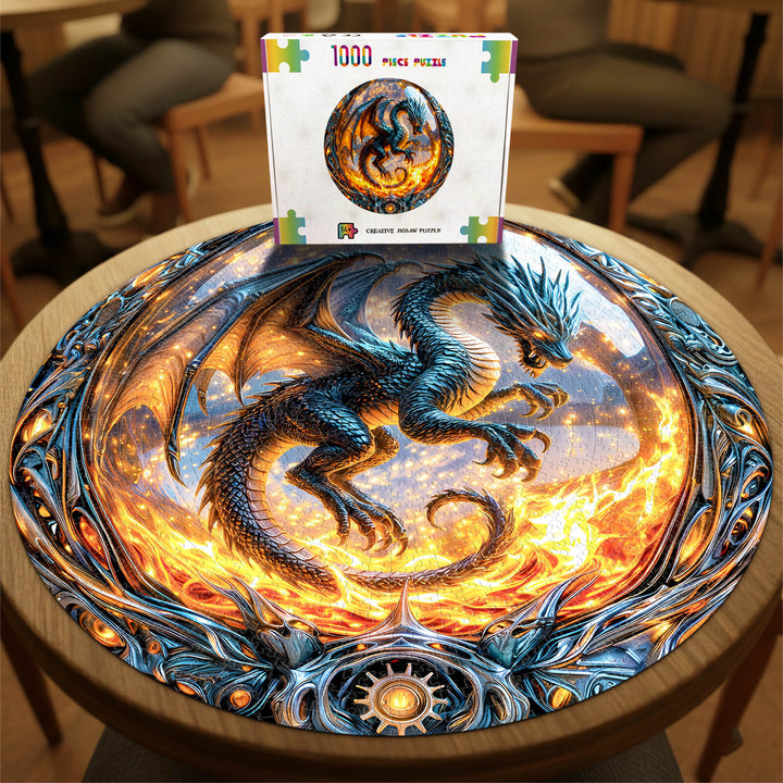 Dragonfire Orb 1000 Piece Puzzle