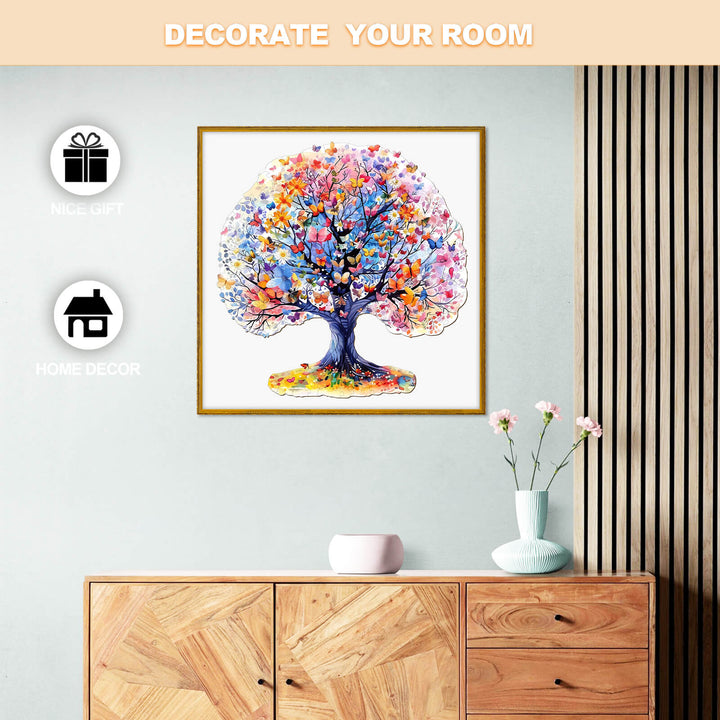 Life Tree Wooden Jigsaw Puzzle