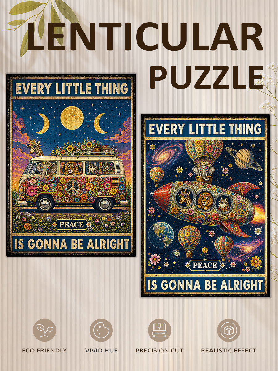 Every Little Thing - Morphing Lenticular Puzzle