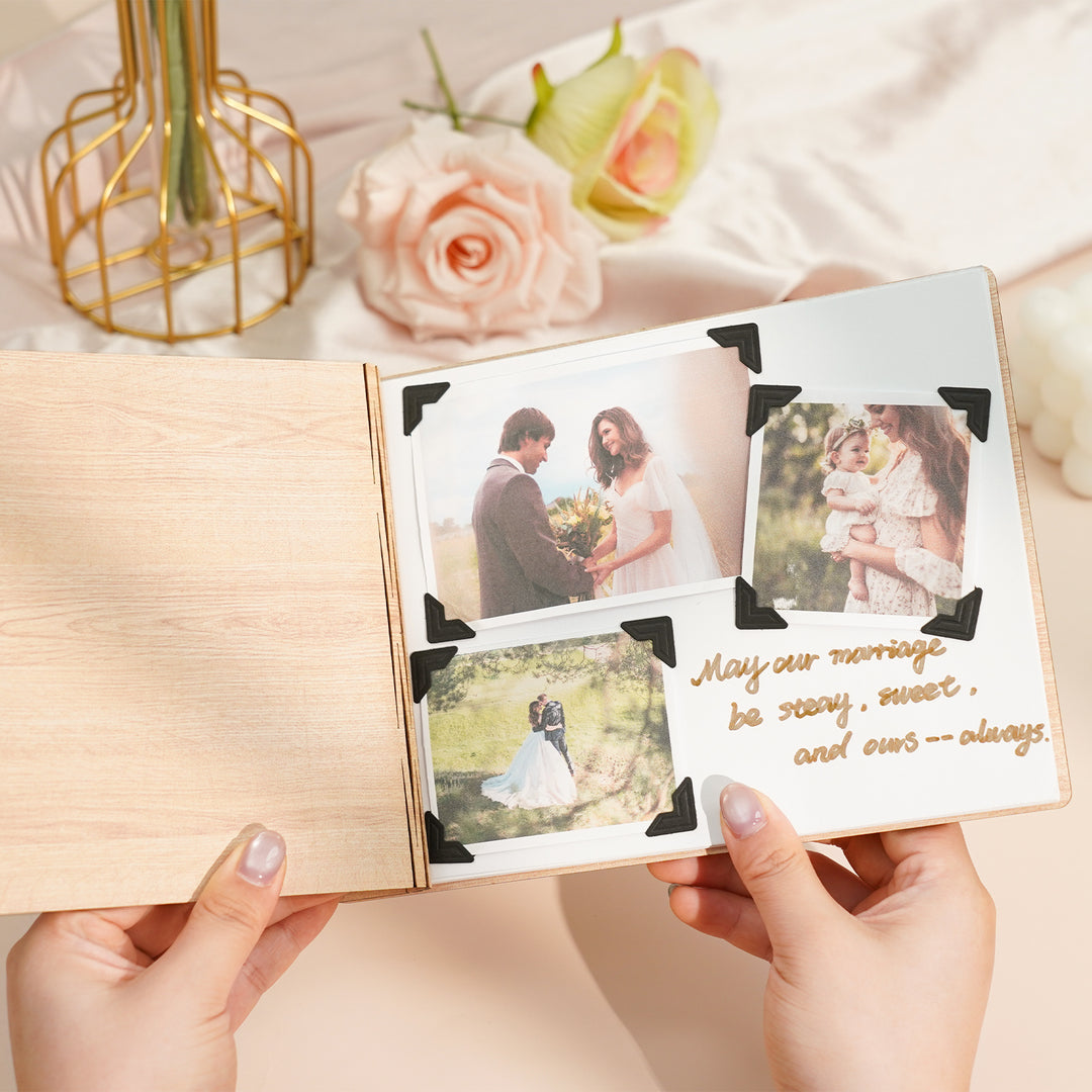 Wedding Photo Album - Custom Unique Photo Book