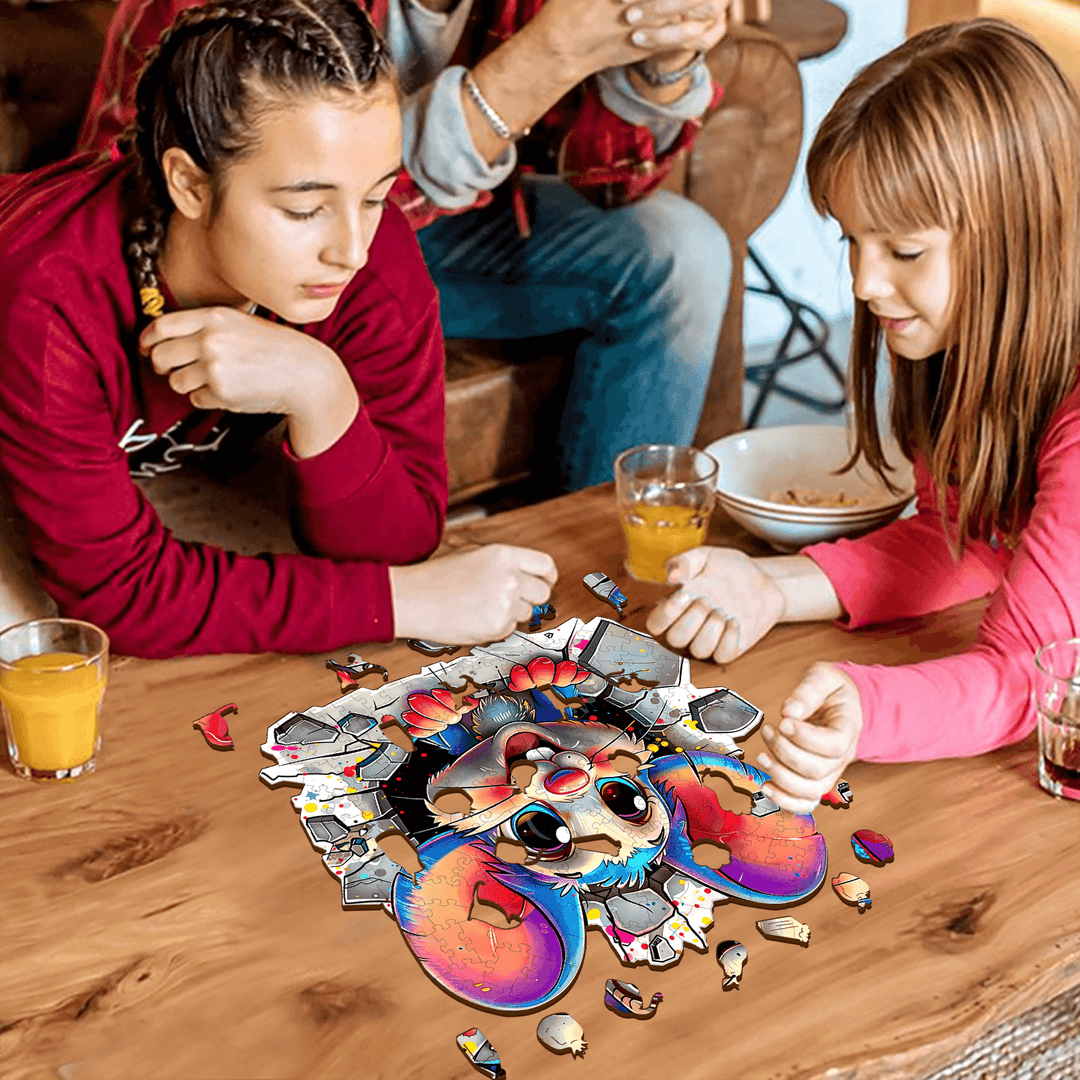 Wall Rat-2 Wooden Jigsaw Puzzle - Woodbests