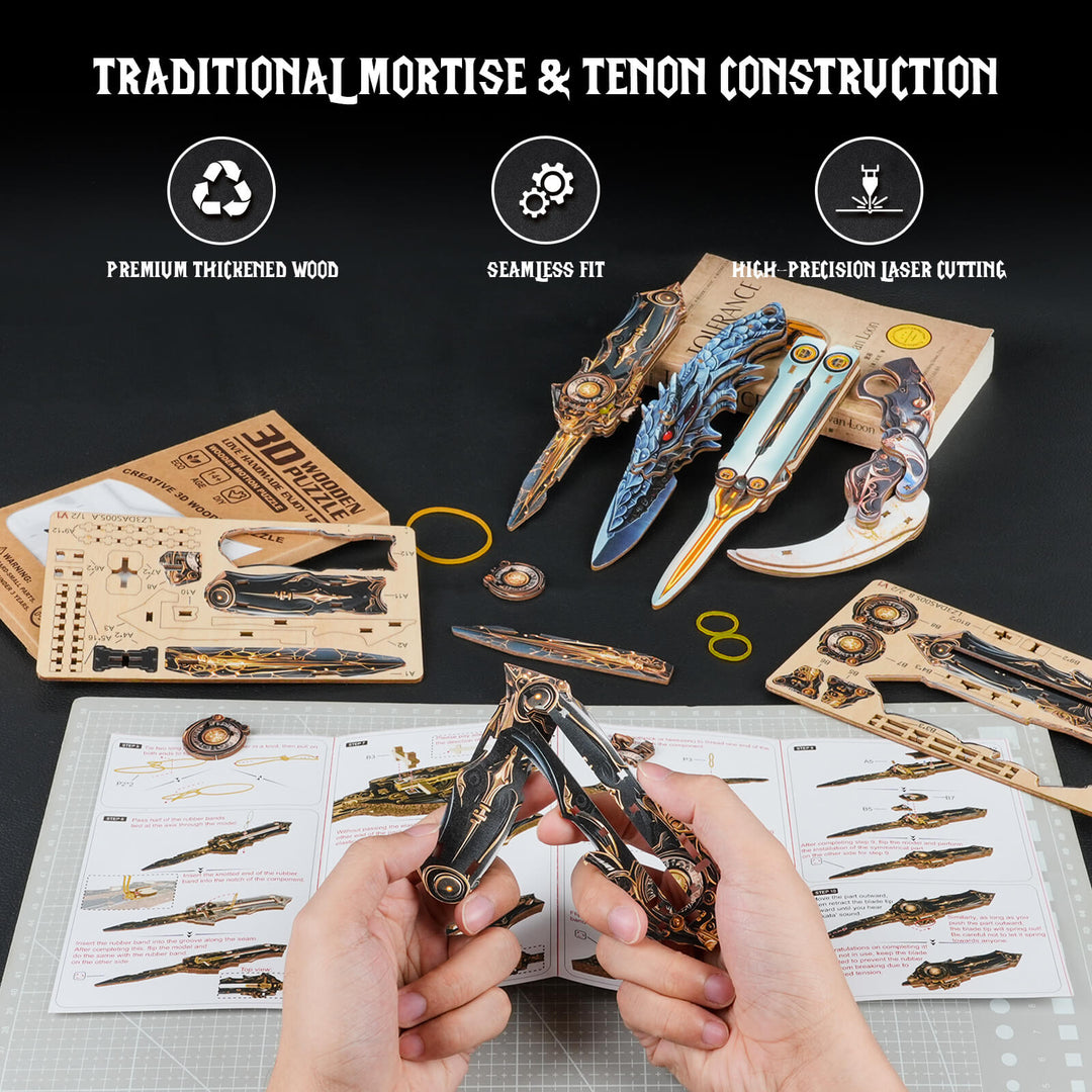 Meteor Spike – DIY 3D Knife Prop Kit