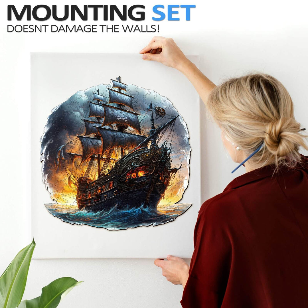 Sailing Ship Wooden Jigsaw Puzzle