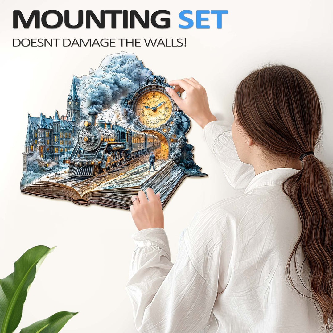 Rompecabezas de Madera Chrono Train