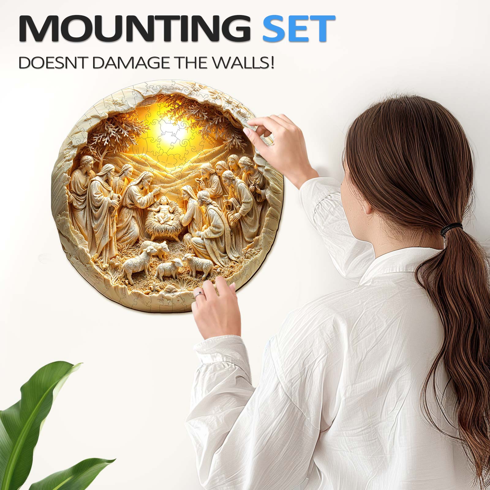 Rompecabezas de madera del Salvador