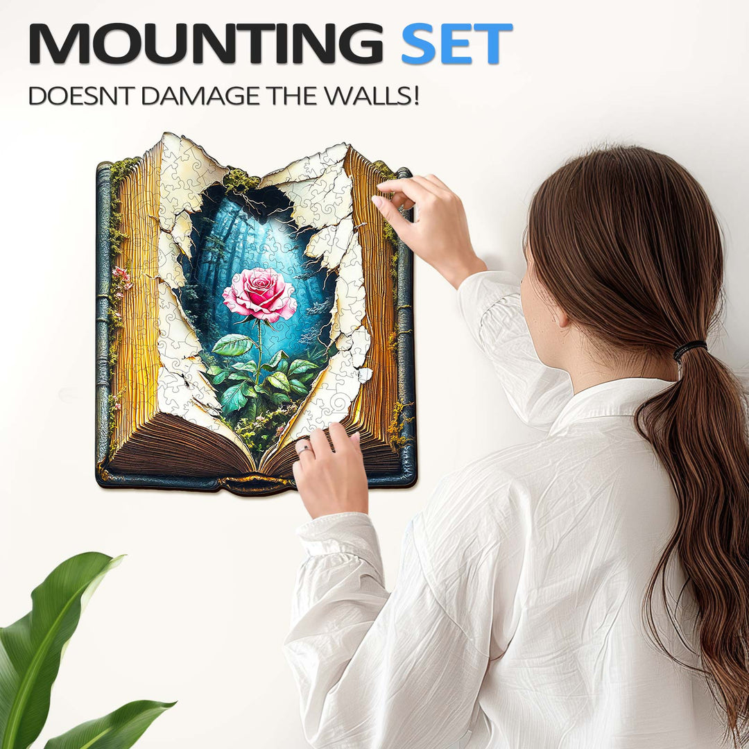 Blühende Geschichte Holzpuzzle