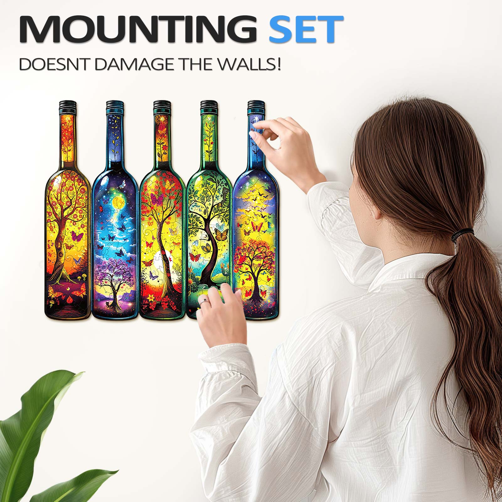 Bottle of Life Wooden Jigsaw Puzzle