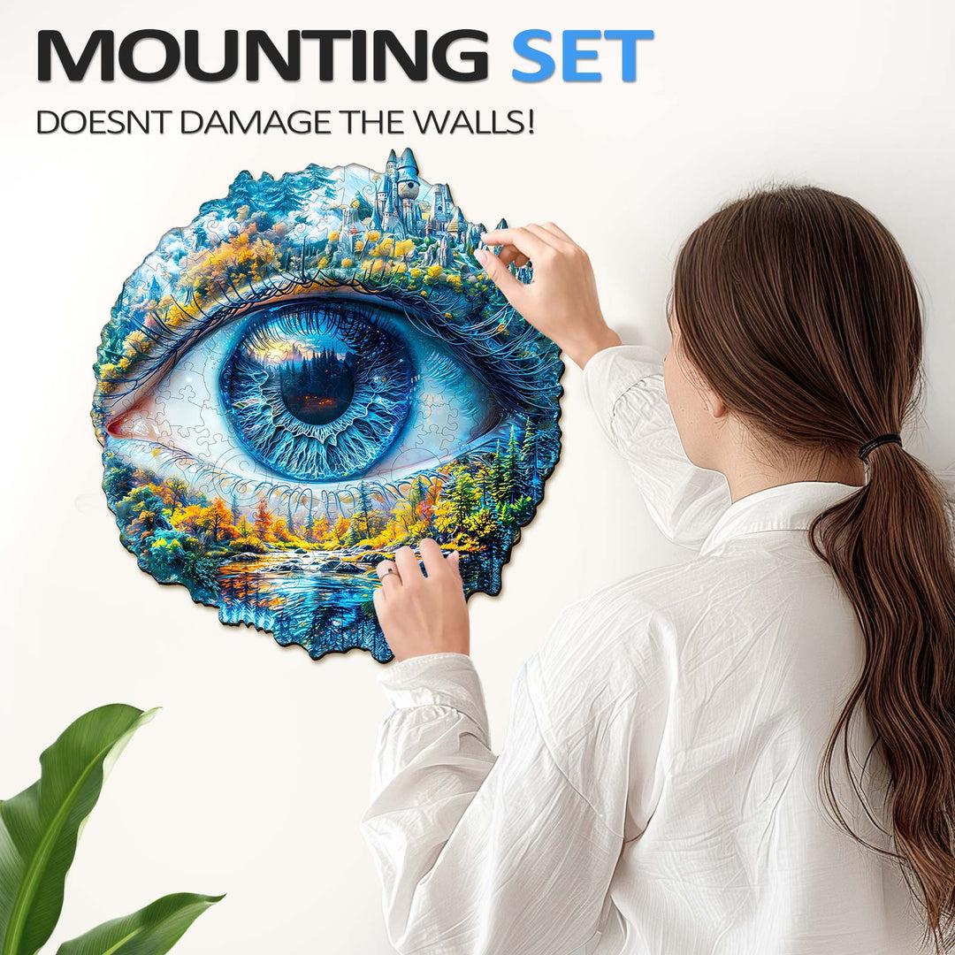 Eye of Nature Wooden Jigsaw Puzzle