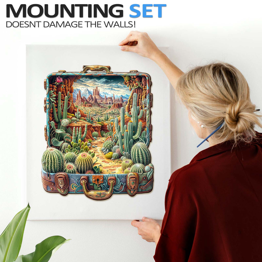 Desert Odyssey-2 Rompecabezas de Madera