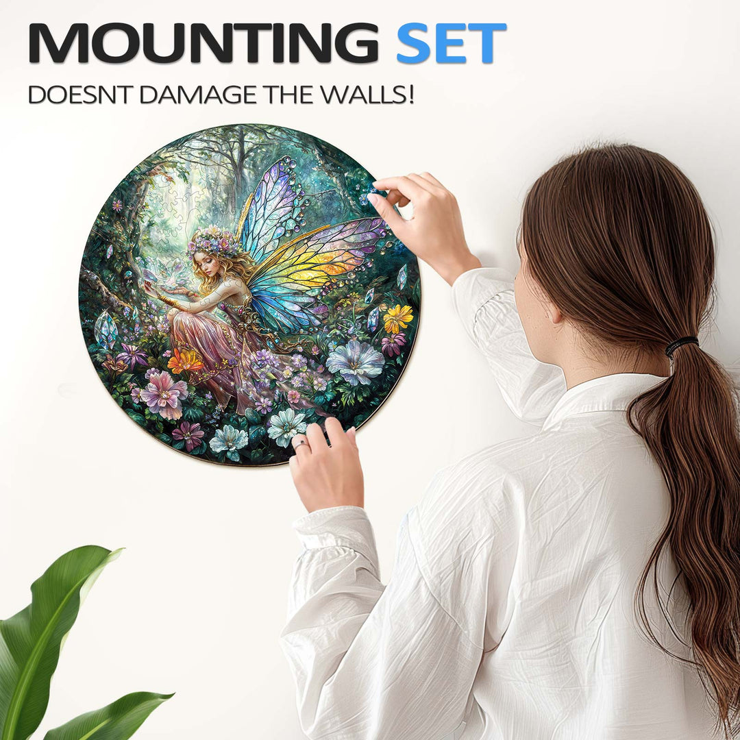 Magisches Feen Holzpuzzle