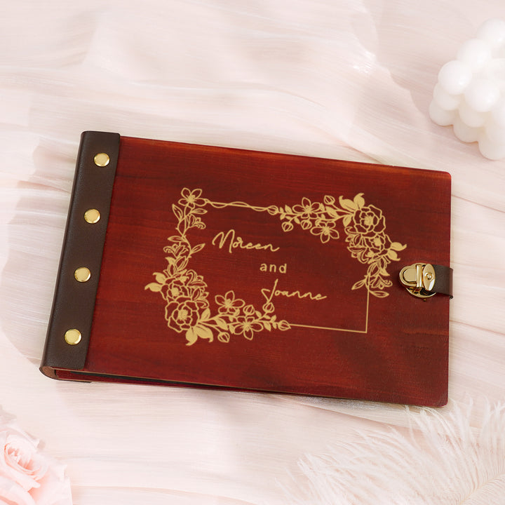 Wedding Photo Album - Wooden Polaroid Photo Album