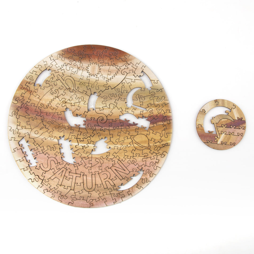 Space Planet Wooden Jigsaw Puzzle