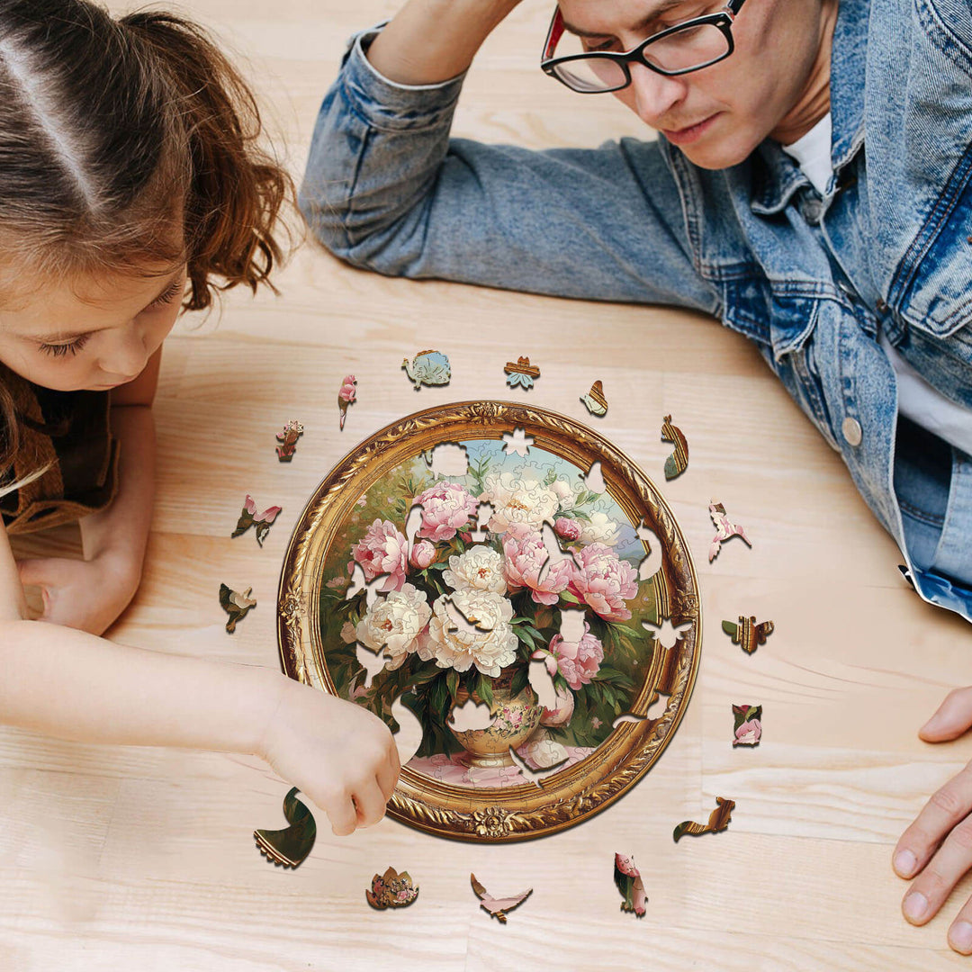 3D Tranquil Spring Day Wooden Jigsaw Puzzle - Woodbests