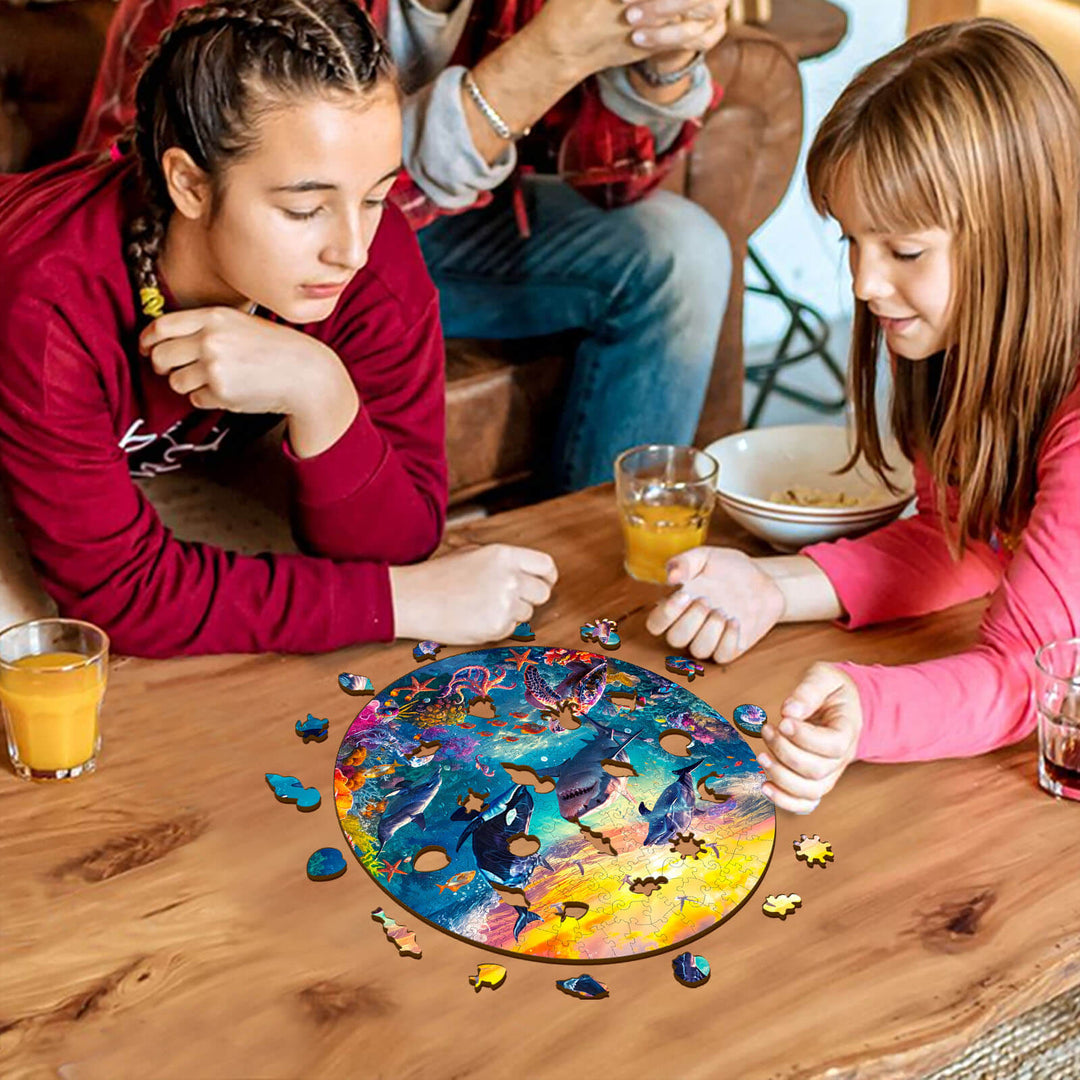 Underwater World Wooden Jigsaw Puzzle