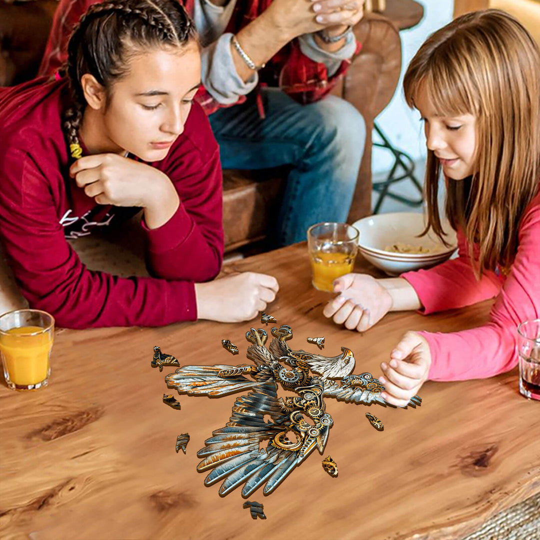 Mechanical Eagle Wooden Jigsaw Puzzle