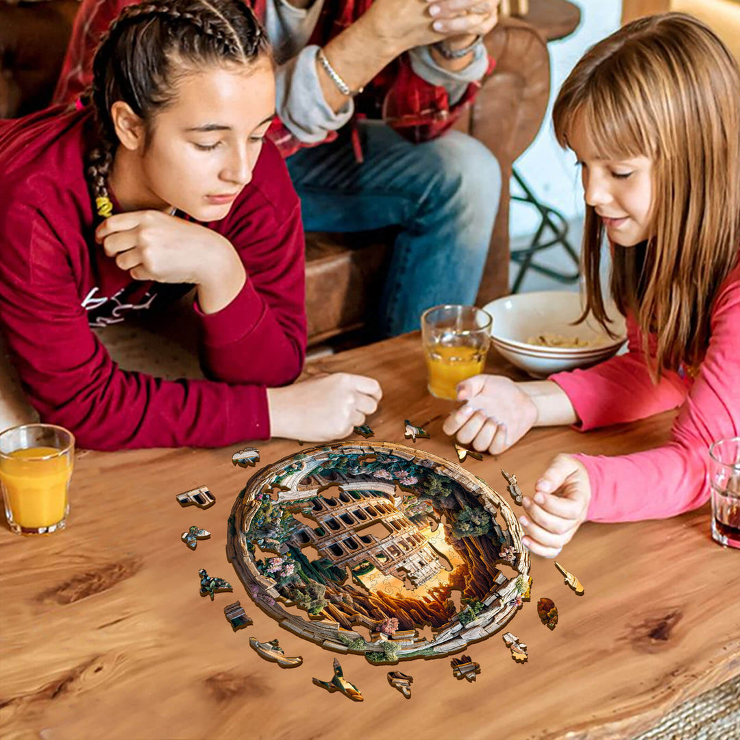 3D Colosseum Wooden Jigsaw Puzzle