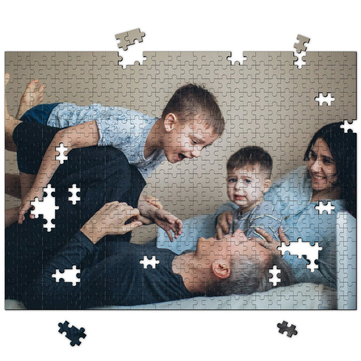 500/1000-teiliges individuelles Foto-Puzzle für die Familie